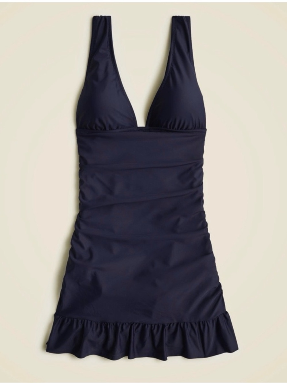 JCrew | Ruched One Piece Swimsuit